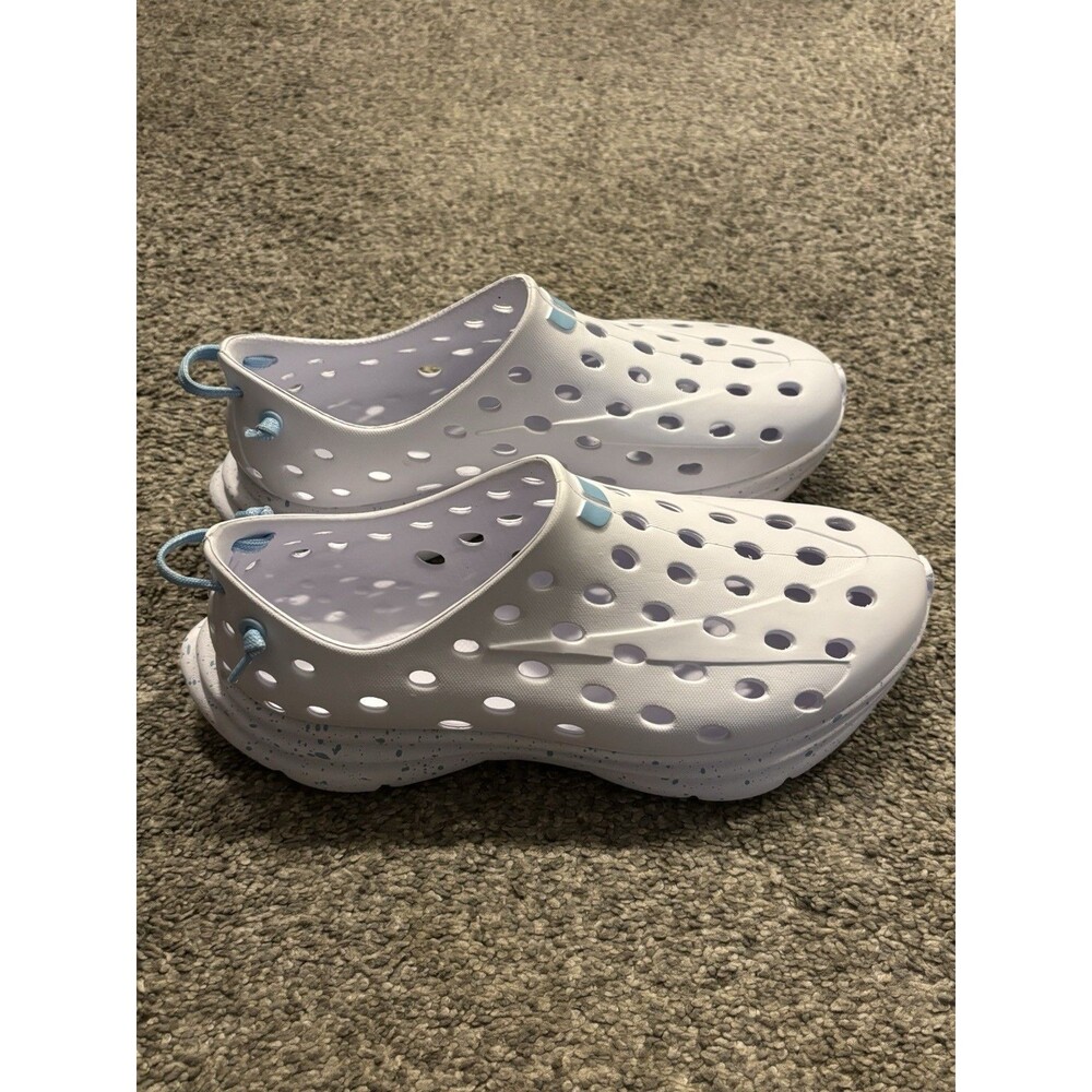 KANE Revive Recovery Shoes White EVA Vent Holes Mens 9 Womens 11 Slip On